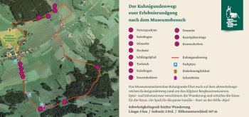 Übersichtskarte Kuhnigundenweg