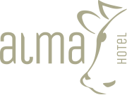 Logo alma.hotel schilfgrün.4c