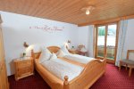 Fewo. Söllereckblick Schlafzimmer