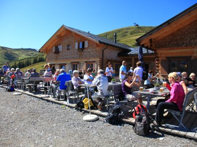 Alpe Bierenwang im Sommer
