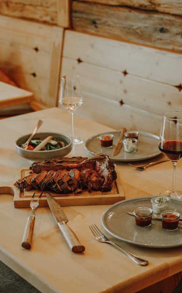 T-Bone Steak aus eigener Aufzucht