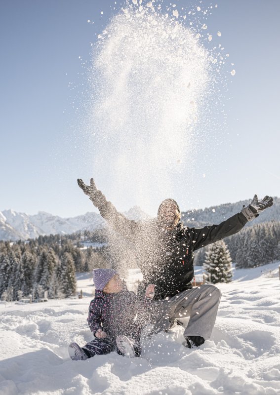 Spaß im Schnee