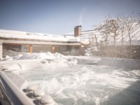 Whirlpool im Winter