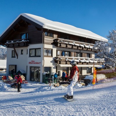 Alpe Oberstdorf direkt an der Ski-Piste
