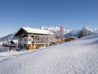 Alpe Oberstdorf mitten im Skigebiet