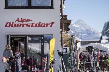 Alpe Oberstdorf im Winter