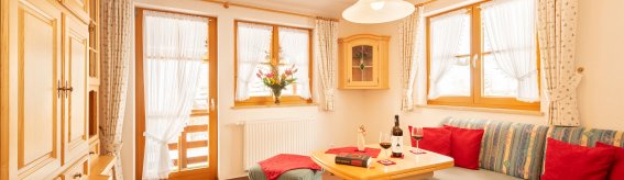 Fewo Alpenblume Wohnzimmer