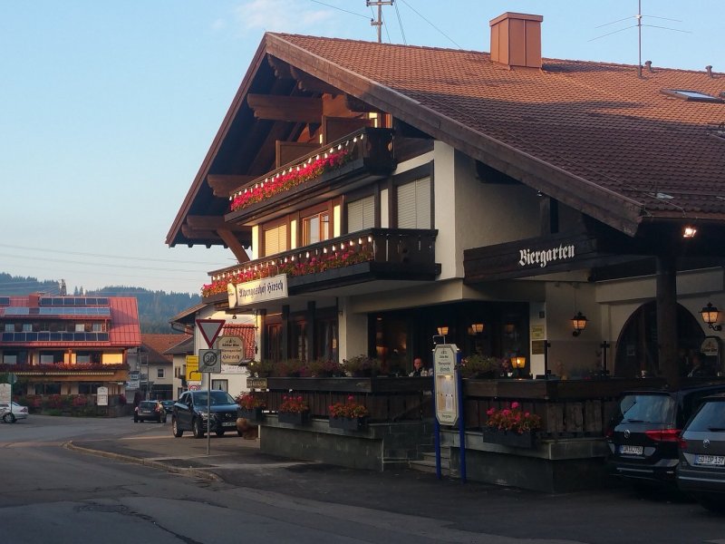 Außenbild Gasthof Hirsch