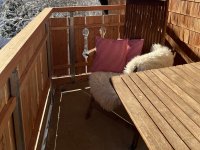Bergfink Balkon
