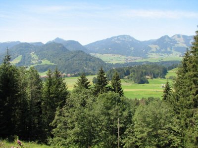 Blick auf Obermaiselstein