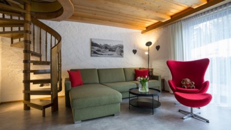 Wohnzimmer - Wohnung Walsertal