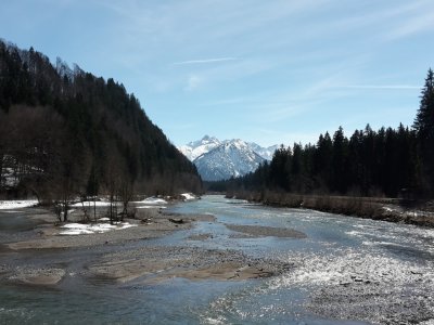 Frühling an der Iller