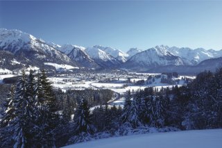 Oberstdorf im Winter