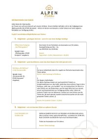 Parkinformationen