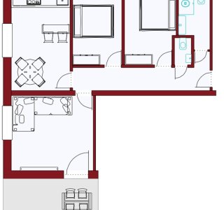 floor plan Silberdistel *****