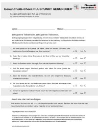 PAR-Q Test