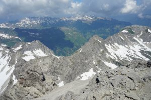 Hochvogel Blick zum Band