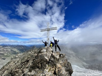 Dreiländerspitze Gipfel