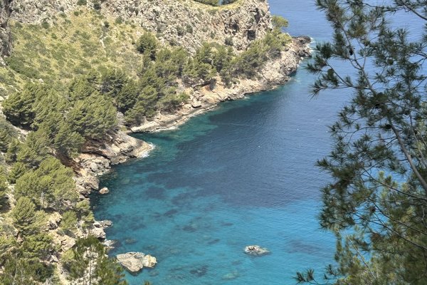 Genusswandern Mallorca Blick auf Bucht