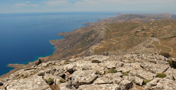 5 mn. Blick vom Kofinas zum Lybischen Meer-min