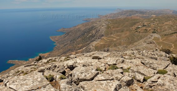 5 mn. Blick vom Kofinas zum Lybischen Meer-min