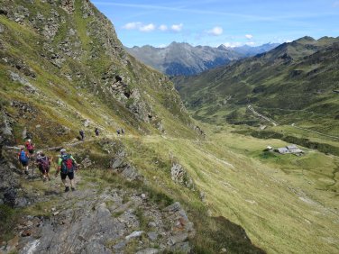 Wandertour Mittenwald - Brixen (3) Richtung Moarerbergalm