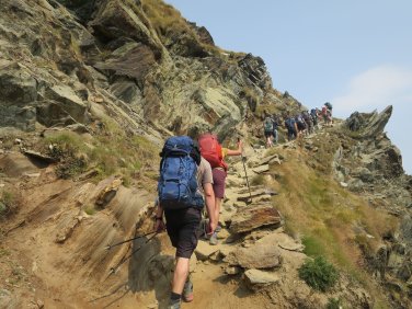 Rund um Zermatt (4) Aufstieg Hörnlihütte Matterhorn