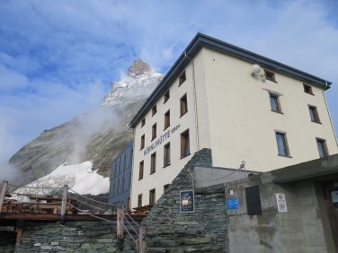 Rund um Zermatt (3) Hörnlihütte Matterhorn