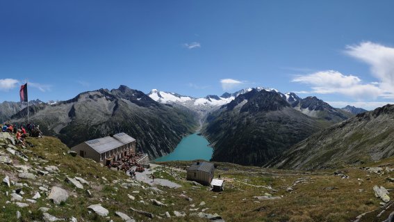Olperer Hütte & Schlegeisspeicher Panorama-min