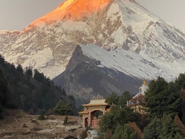 Mt. Manslu from Low