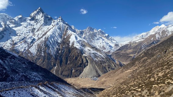 Samdo View Point with village
