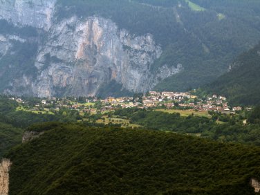 Fai della Paganella-panorama from Mezzocorona