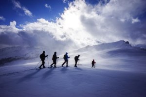 Schneeschuhtour Schwarzwasser Hütte