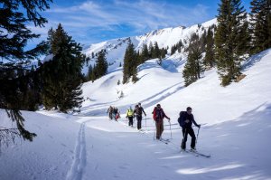 Skitouren im Allgäu/Kleinwalsertal