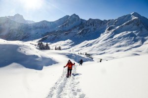 Schneeschuhwandern Kleinwalsertal