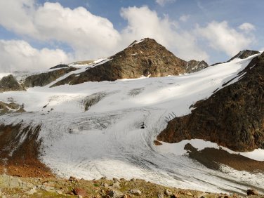 Gletscherwelt an der Braunschweiger Hütte
