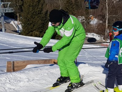 Seillift im Übungsgelände Söllereck