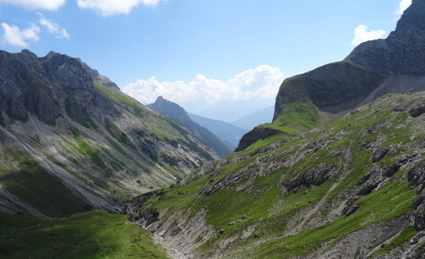 Lech Tal Aufstieg