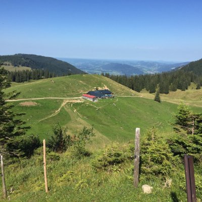 Nagelfluhkette Alpe Gund