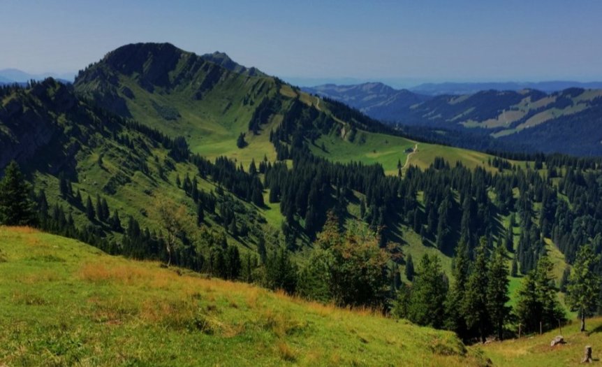 Nagelfluhkette Ausblick