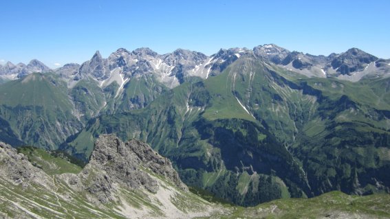 Große Allgäu Duchquerung Panorama
