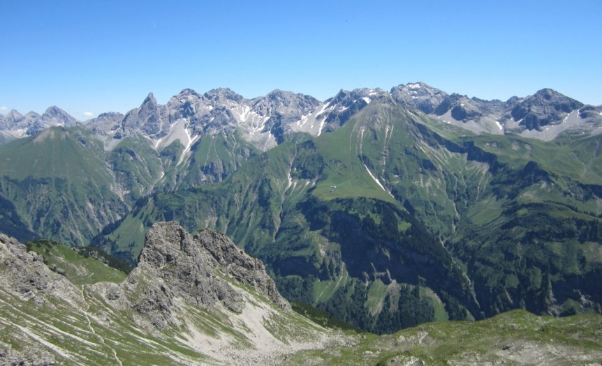 Große Allgäu Duchquerung Panorama
