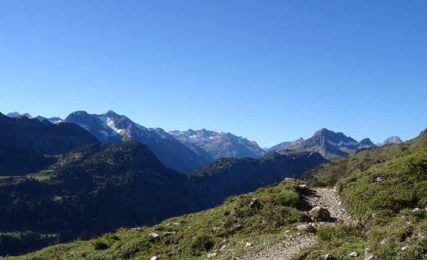 Kleine Allgäu Duchquerung Wanderweg