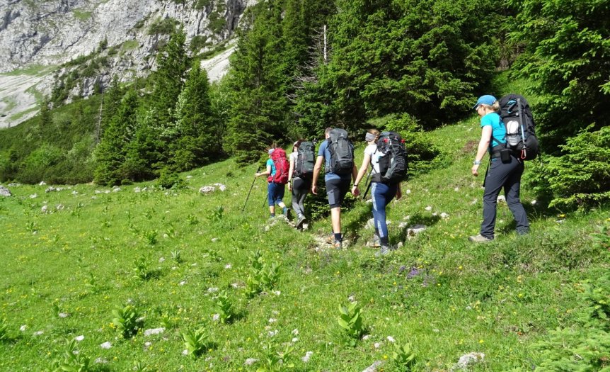 Tannheimer Tal Wandergruppe