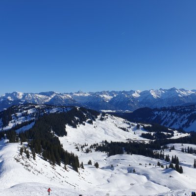 Ausblick Riedberger Horn