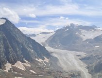 Gletscherblick von der Braunschweiger Hütte