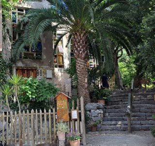 Botanischer Garten Lluc Eingang