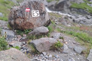 E5 Alpenüberquerung Foto Fels