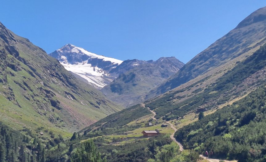 E5 Blick auf den Similaun 3606