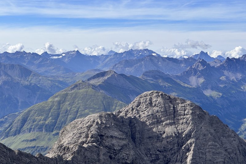Blick in die Lechtaler Alpen